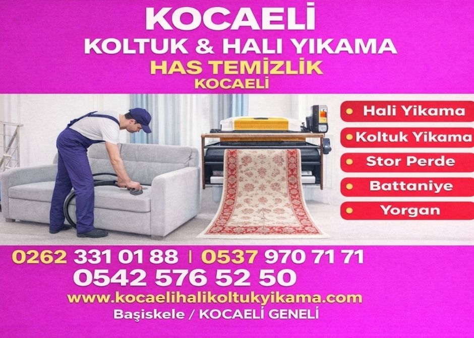 Kartepe halı yıkama